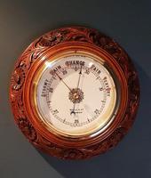 Fine Antique Walnut Maples of London Barometer (2 of 5) Fine Antique Walnut Maples of London Barometer (2 of 5)