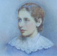 Lovely Edwardian Antique Miniature Watercolour Portrait Painting of Lady (4 of 8) Lovely Edwardian Antique Miniature Watercolour Portrait Painting of Lady (4 of 8)