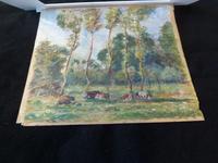 Ascribed To / Circle of Camille Pissarro ,Watercolour "Rural Scene in Eragny "? (8 of 8) Ascribed To / Circle of Camille Pissarro ,Watercolour "Rural Scene in Eragny "? (8 of 8)