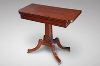 19th Century Mahogany Folding Card Table (3 of 3) 19th Century Mahogany Folding Card Table (3 of 3)