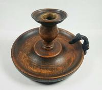 Rare Stunning 18th Century Oak & Bronze Hunting Dog Handle Chamberstick c.1770 (8 of 13) Rare Stunning 18th Century Oak & Bronze Hunting Dog Handle Chamberstick c.1770 (8 of 13)