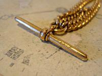 Victorian Pocket Watch Chain 1890s Antique 12ct Rose Gold Filled Albert With T Bar (9 of 12) Victorian Pocket Watch Chain 1890s Antique 12ct Rose Gold Filled Albert With T Bar (9 of 12)