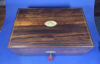 William IV Pewter Inlaid Rosewood Box (9 of 18) William IV Pewter Inlaid Rosewood Box (9 of 18)