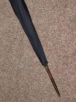Antique Solid Silver Intricate Detailed Handled Umbrella W/Black Canopy "A.J.H" (14 of 18) Antique Solid Silver Intricate Detailed Handled Umbrella W/Black Canopy "A.J.H" (14 of 18)