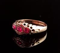 Antique Ruby Paste & Diamond Ring, 9ct Gold (5 of 13) Antique Ruby Paste & Diamond Ring, 9ct Gold (5 of 13)