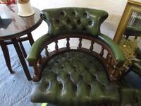 Chesterfield Revolving Leather Captains Chair (2 of 3) Chesterfield Revolving Leather Captains Chair (2 of 3)