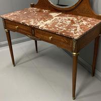 Large French Marble Top Dressing Table (2 of 9) Large French Marble Top Dressing Table (2 of 9)