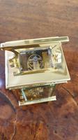 Attractive Small Brass French Carriage Clock (6 of 7) Attractive Small Brass French Carriage Clock (6 of 7)