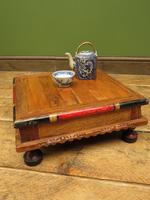 Vintage Small Japanese Tea Table, Indian Bajot Table (10 of 12) Vintage Small Japanese Tea Table, Indian Bajot Table (10 of 12)
