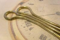 Antique Pocket Watch Chain 1900s Brass & Copper Snake Link Albert With Button Hole Fob (5 of 11) Antique Pocket Watch Chain 1900s Brass & Copper Snake Link Albert With Button Hole Fob (5 of 11)