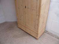 Large Antique Pine 2 Door 2 Drawer Knockdown Wardrobe to wax / paint (3 of 10) Large Antique Pine 2 Door 2 Drawer Knockdown Wardrobe to wax / paint (3 of 10)