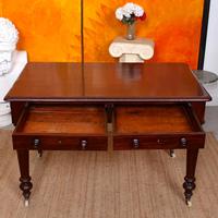 Desk Writing Table Mahogany 19th Century Victorian (2 of 11) Desk Writing Table Mahogany 19th Century Victorian (2 of 11)