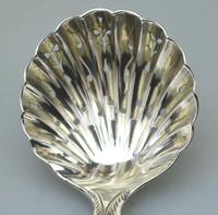 Solid Silver Engraved Sifter Ladle by Robert Stebbings c.1902 (2 of 5) Solid Silver Engraved Sifter Ladle by Robert Stebbings c.1902 (2 of 5)