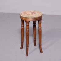 Tall George III Circular Stool