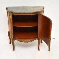 Antique French Inlaid Marquetry Marble Top Cabinet (5 of 10) Antique French Inlaid Marquetry Marble Top Cabinet (5 of 10)