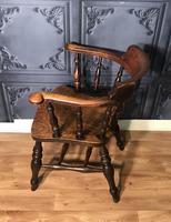 Victorian Elm Captains Smokers Bow Chair (11 of 13) Victorian Elm Captains Smokers Bow Chair (11 of 13)