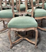 Set of 10 French Bleached Oak Farmhouse Dining Chairs (2 of 16) Set of 10 French Bleached Oak Farmhouse Dining Chairs (2 of 16)