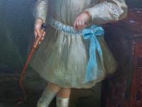 Gilbert Baldry (1876-1928) A Large Exceptional Edwardian Oil Portrait Painting (10 of 14) Gilbert Baldry (1876-1928) A Large Exceptional Edwardian Oil Portrait Painting (10 of 14)