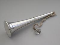 George V Novelty Silver Hunting Horn Table Lighter by Carrington & Co, London, 1935 (2 of 9) George V Novelty Silver Hunting Horn Table Lighter by Carrington & Co, London, 1935 (2 of 9)
