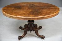 Antique Victorian Burr Walnut Tilt Top Table (12 of 12) Antique Victorian Burr Walnut Tilt Top Table (12 of 12)