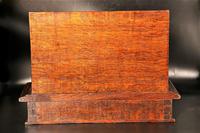 Late 19th Century Oak Slope Fronted Correspondence Box (4 of 5) Late 19th Century Oak Slope Fronted Correspondence Box (4 of 5)