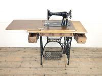 Antique Singer Sewing Machine Side Table (10 of 12) Antique Singer Sewing Machine Side Table (10 of 12)