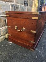 Antique Brass Bound Camphor Military Campaign Chest (4 of 11) Antique Brass Bound Camphor Military Campaign Chest (4 of 11)
