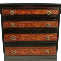 Scottish Victorian Poker Work Chest (4 of 8) Scottish Victorian Poker Work Chest (4 of 8)