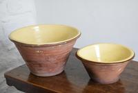 Set of 2 Large Earthenware Dairy Bowls from Smallbrook Potteries c.1900 (2 of 10) Set of 2 Large Earthenware Dairy Bowls from Smallbrook Potteries c.1900 (2 of 10)