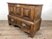 18th Century Style Welsh Oak Coffer Bach C.1930 (M-665) (8 of 11) 18th Century Style Welsh Oak Coffer Bach C.1930 (M-665) (8 of 11)