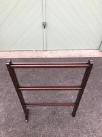 Edwardian Inlaid Mahogany Folding Clothes Towel Rail (7 of 7) Edwardian Inlaid Mahogany Folding Clothes Towel Rail (7 of 7)