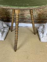 19th Century Gypsy Table With Gilt Legs (5 of 5) 19th Century Gypsy Table With Gilt Legs (5 of 5)