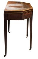 Regency Mahogany Card Table on Square Tapered Legs (3 of 10) Regency Mahogany Card Table on Square Tapered Legs (3 of 10)