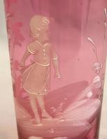 Antique Cranberry Glass Tot by Mary Gregory (2 of 5) Antique Cranberry Glass Tot by Mary Gregory (2 of 5)