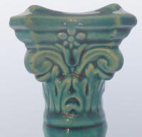 Antique Turquoise Burmantoft Leeds ware Candlestick Majolica Style c.1900 (5 of 9) Antique Turquoise Burmantoft Leeds ware Candlestick Majolica Style c.1900 (5 of 9)