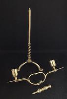 Arts & Crafts Brass Adjustable Students Two Branch Candelabra (4 of 4) Arts & Crafts Brass Adjustable Students Two Branch Candelabra (4 of 4)
