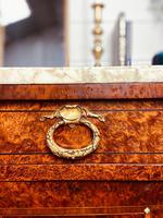 Antique Burr Walnut Sideboard / Cupboard / Cabinet (3 of 12) Antique Burr Walnut Sideboard / Cupboard / Cabinet (3 of 12)