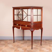 Inlaid Mahogany Display Cabinet (9 of 12) Inlaid Mahogany Display Cabinet (9 of 12)