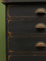 Vintage Industrial Black Painted Chest of Drawers, Office or Workshop Chest (4 of 12) Vintage Industrial Black Painted Chest of Drawers, Office or Workshop Chest (4 of 12)
