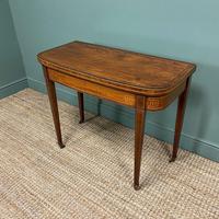 Elegant Georgian Mahogany Antique Side Card Table (5 of 8) Elegant Georgian Mahogany Antique Side Card Table (5 of 8)