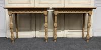 Pair of Bleached Oak Console Tables (13 of 16) Pair of Bleached Oak Console Tables (13 of 16)