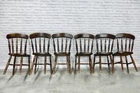 Set of 6 Spindleback Windsor Kitchen Chairs (4 of 6) Set of 6 Spindleback Windsor Kitchen Chairs (4 of 6)