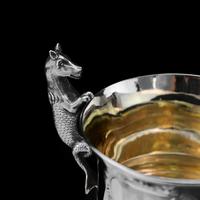 Georgian Solid Silver Cup / Goblet / Trophy with Napoleonic Military interest - Solomon Hougham 1812 (14 of 24) Georgian Solid Silver Cup / Goblet / Trophy with Napoleonic Military interest - Solomon Hougham 1812 (14 of 24)