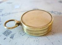 Vintage French Pocket Watch Chain Compass Fob 1940s Chunky Brass Drum Case Fwo (9 of 10) Vintage French Pocket Watch Chain Compass Fob 1940s Chunky Brass Drum Case Fwo (9 of 10)