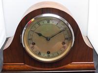 Great Enfield Art Deco Oak 8-day Westminster Chiming Mantle Clock (2 of 8) Great Enfield Art Deco Oak 8-day Westminster Chiming Mantle Clock (2 of 8)