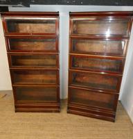 Pair of English Stamped Globe Wernicke Bookcases (8 of 9) Pair of English Stamped Globe Wernicke Bookcases (8 of 9)