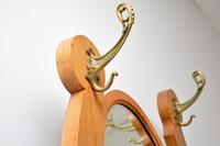 Antique Art Nouveau Light Oak Hall Stand (7 of 8) Antique Art Nouveau Light Oak Hall Stand (7 of 8)