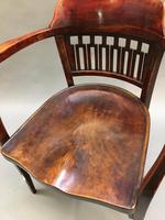 Secession Desk Chair by Otto Wagner, stamped (2 of 11) Secession Desk Chair by Otto Wagner, stamped (2 of 11)