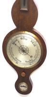 Good Mahogany 5 Glass Barometer Thermometer with Onion Top (4 of 10) Good Mahogany 5 Glass Barometer Thermometer with Onion Top (4 of 10)
