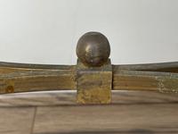 French Brass Square Leather Top Coffee Table (7 of 28) French Brass Square Leather Top Coffee Table (7 of 28)